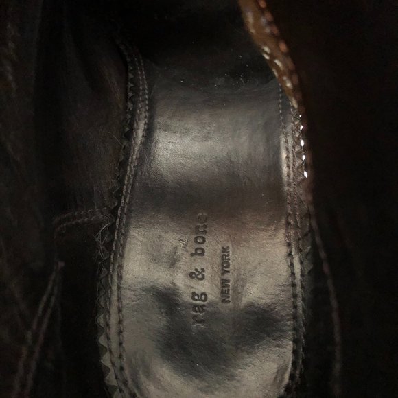 rag & bone Classic Newbury perforated leather boot - Picture 9 of 13